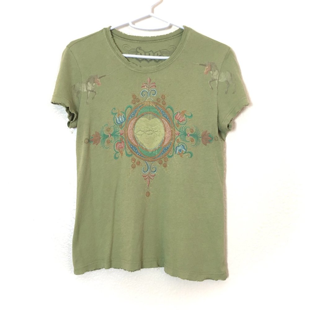 Doe T-Shirt Sacred Heart Unicorns Vatican Library